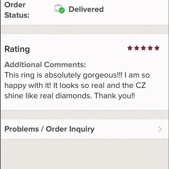 Sterling Silver 6.4CT cubic Zirconia Cocktail Ring - Picture 4 of 6